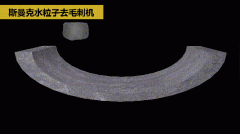 斯曼克磨粒流全新力作！水粒子去毛刺機！