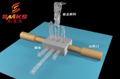 ABS閥體去毛刺，相交孔去毛刺前后對比！