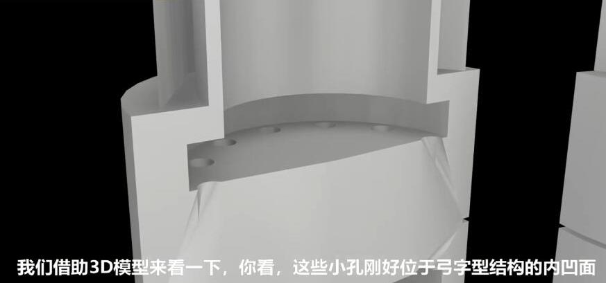 人工看不容易看到的深內(nèi)孔毛刺，磨粒流拋光機(jī)如何去毛刺